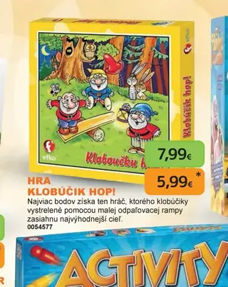 Hra Klobúčik hop!
