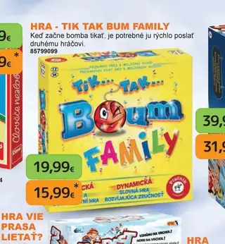Hra Tik Tak Bum Family