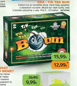 Hra Tik Tak Bum