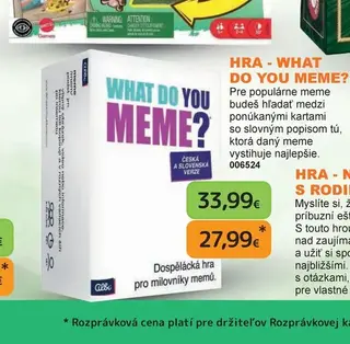 Hra What do you meme?