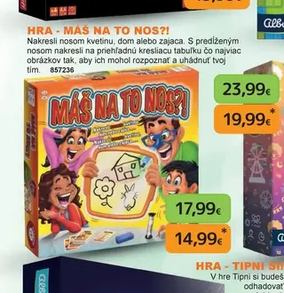 Hra Máš na to nos?!