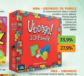 Hra Ubongo! 3D Family