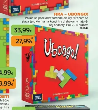 Hra Ubongo!