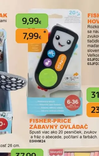 Fisher-Price Zábavný ovládač