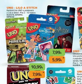 UNO - Lilo a Stitch