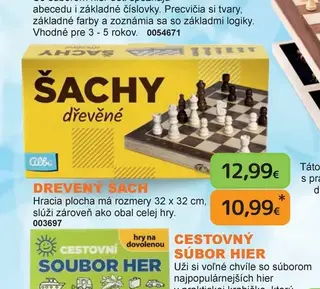 Drevený šach