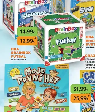 Hra Brainbox Futbal
