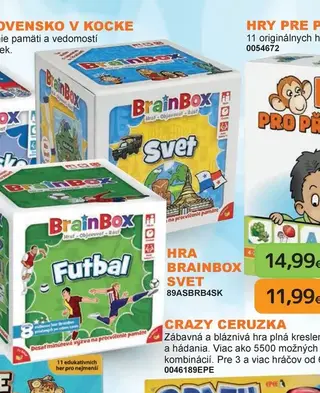 Hra Brainbox Svet