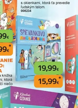 Kúzelné čítanie Spievankovo: Angličtina