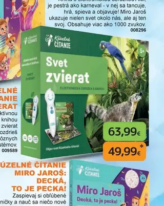 Kúzelné čítanie Svet zvierat