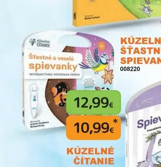 Kúzelné čítanie Šťastné a veselé spievanky