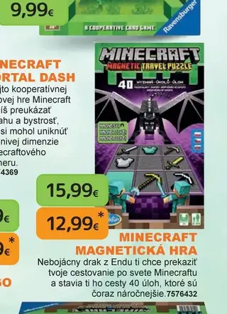 Minecraft Magnetická hra