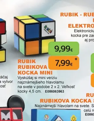 Rubik Rubikova kocka Mini