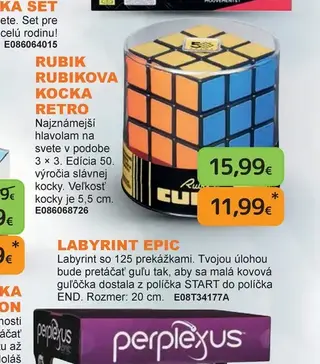 Rubik Rubikova kocka Retro