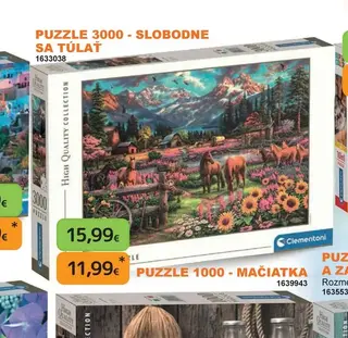 Puzzle 3000 - Slobodné sa túlať