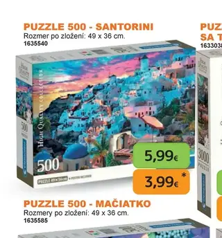 Puzzle 500 - Santorini