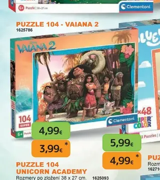 Puzzle 104 Vaiana 2
