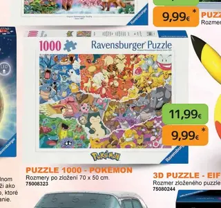 Puzzle 1000 - Pokémon