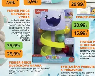 Fisher-Price Guľôčková dráha