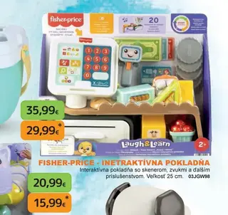 Fisher-Price Inetraktívna pokladňa
