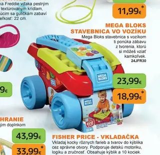 Mega Bloks Stavebnica vo vozíku