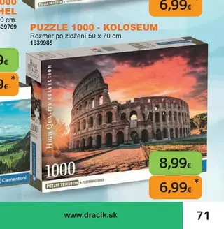 Puzzle 1000 Koloseum
