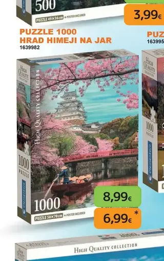 Puzzle 1000 Hrad Himeji na jar