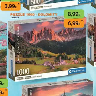 Puzzle 1000 Dolomity