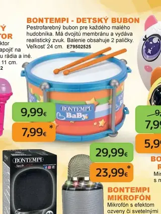 Bontempi Detský bubon