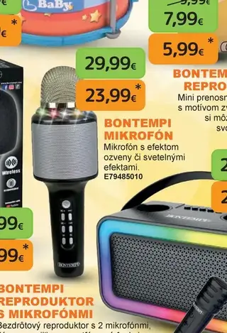 Bontempi Mikrofón