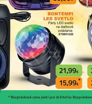 Bontempi LED svetlo