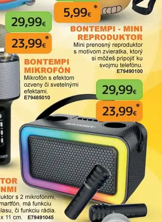 Bontempi Mini reproduktor