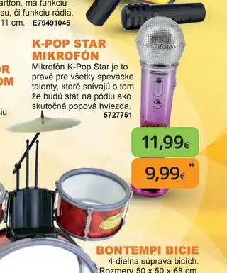 K-Pop Star mikrofón