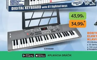 Bontempi elektrický klavír E79165400