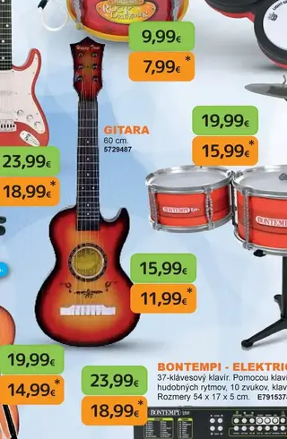 Gitara 60 cm