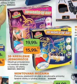 3D kreslenie Jednorožce