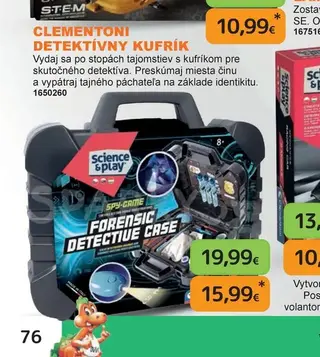Clementoni Detektívny kufrík