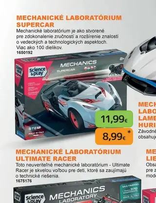 Mechanické laboratórium Supercar