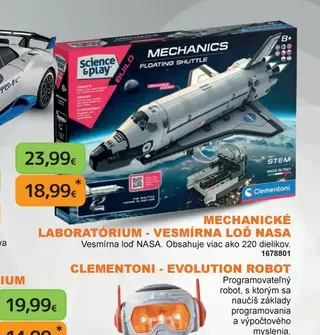 Mechanické laboratórium Vesmírna loď NASA