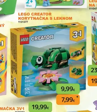LEGO CREATOR Korytnačka s leknom
