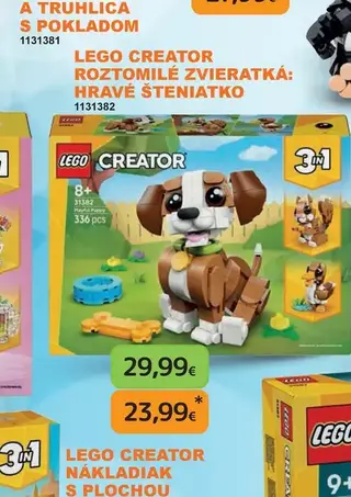LEGO Creator Roztomilé zvieratká: Hravé šteniatko