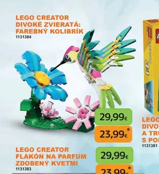 LEGO Creator Divoké zvieratá: Farebný kolibrík