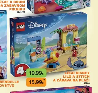 LEGO Disney Lilo a Stitch a zábava na pláži