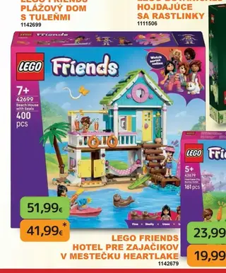 LEGO Friends Plážový dom s tuleňmi
