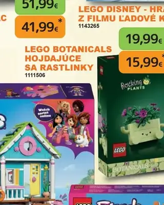 LEGO Botanicals Hojdajúce sa rastlinky