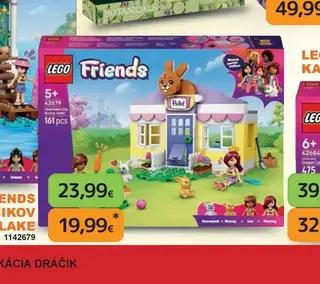 LEGO Friends Hotel pre zajačikov v mestečku Heartlake