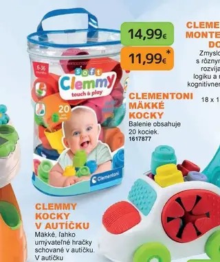 Clementoni Mäkké kocky