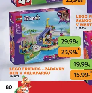 LEGO Friends - Zábavný deň v aquaparku