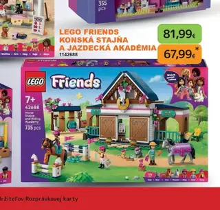 LEGO Friends Konská stajňa a jazdecká akadémia
