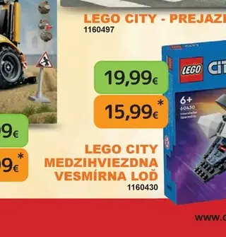 LEGO City Medzihviezdna vesmírna loď